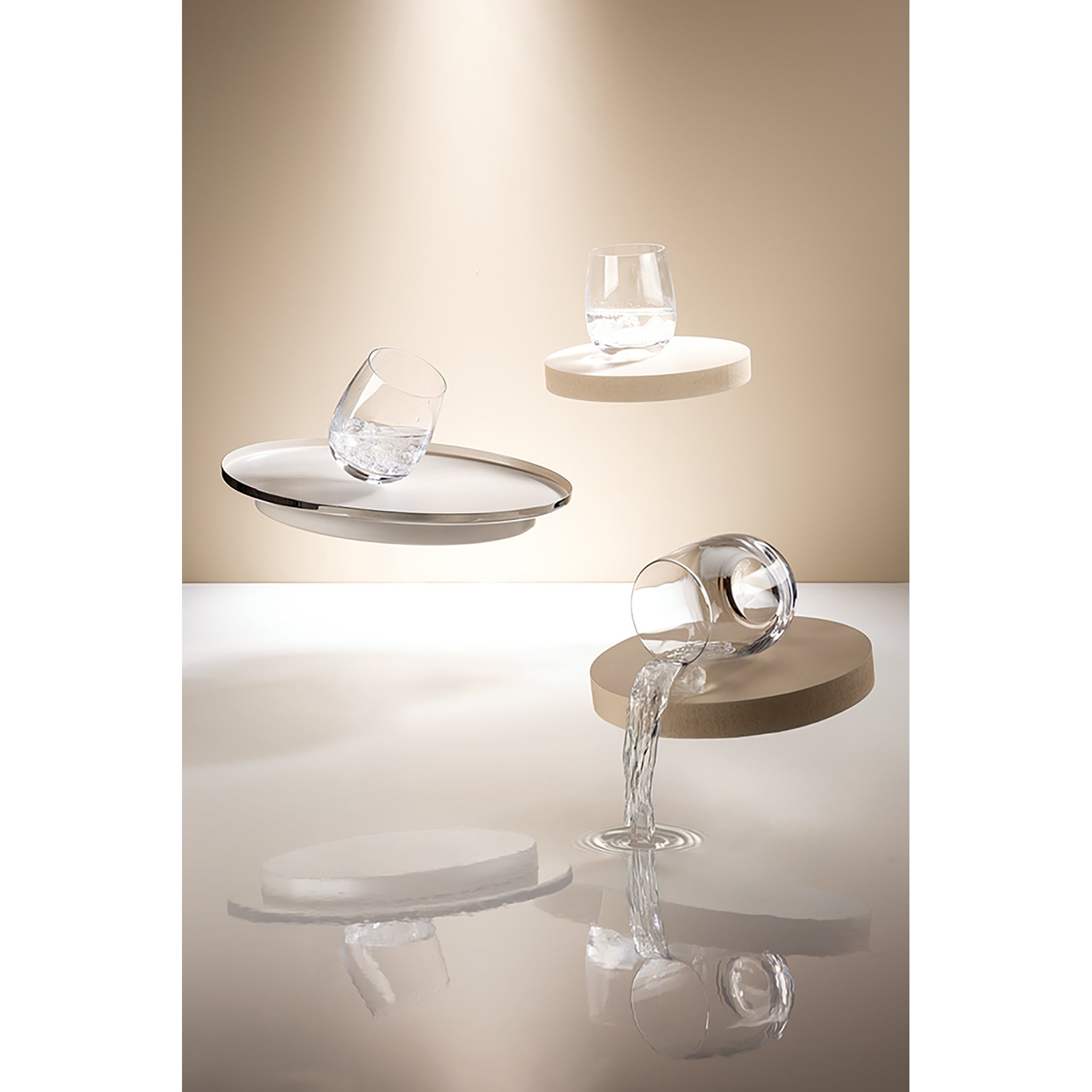 SPACE PEARL Tablett creme