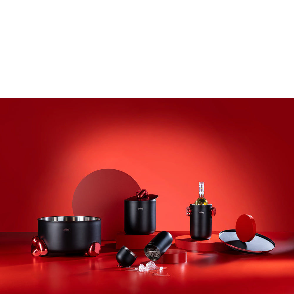 POP ART Punchbowl schwarz