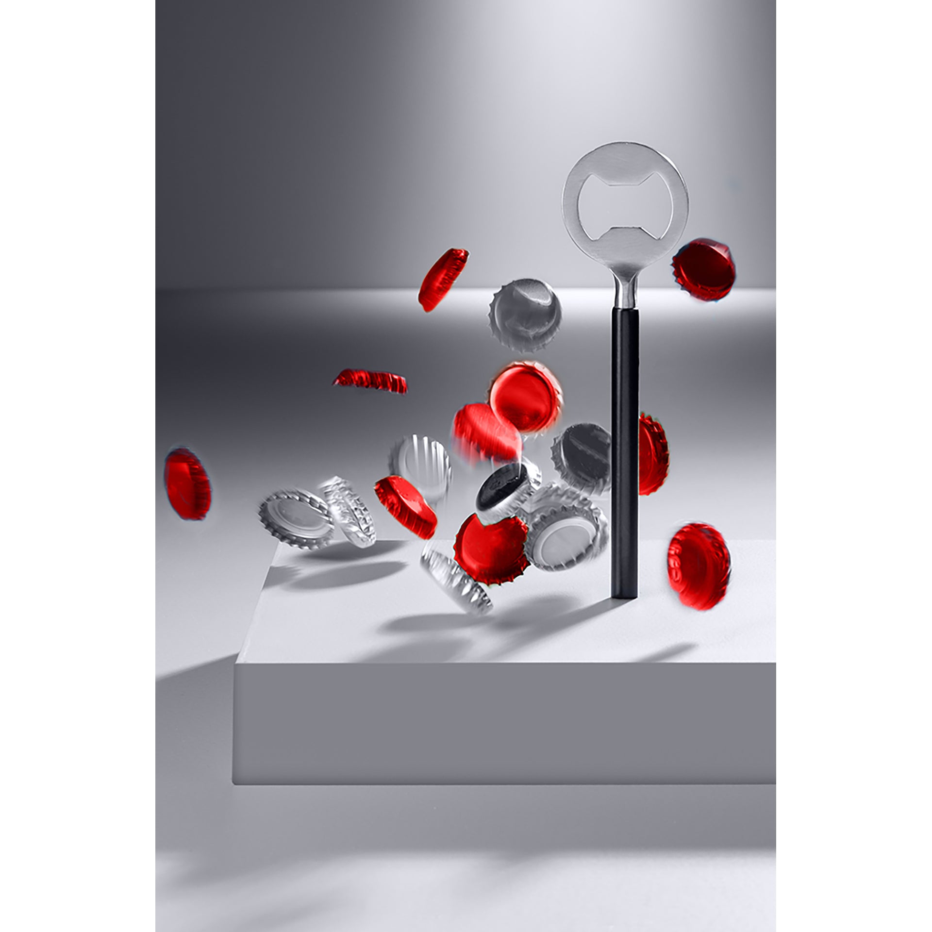 OPEN END Flaschenöffner schwarz