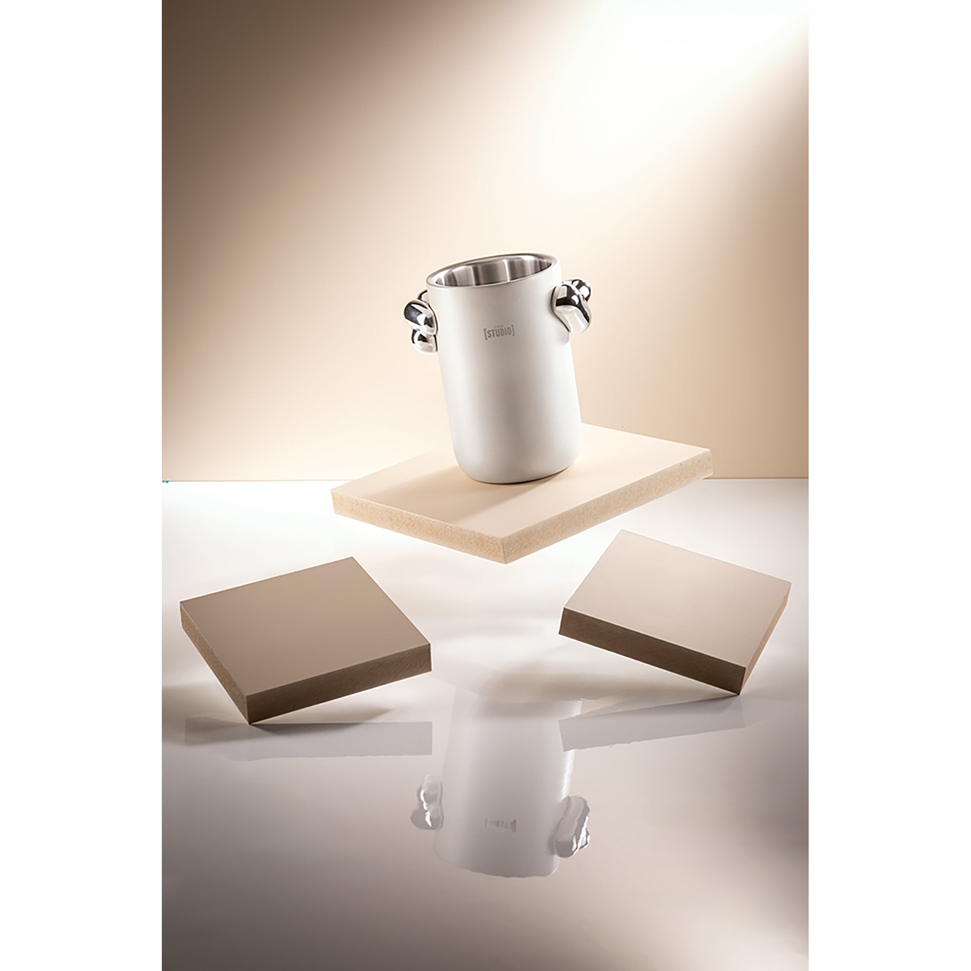 SPACE PEARL Weinkühler creme