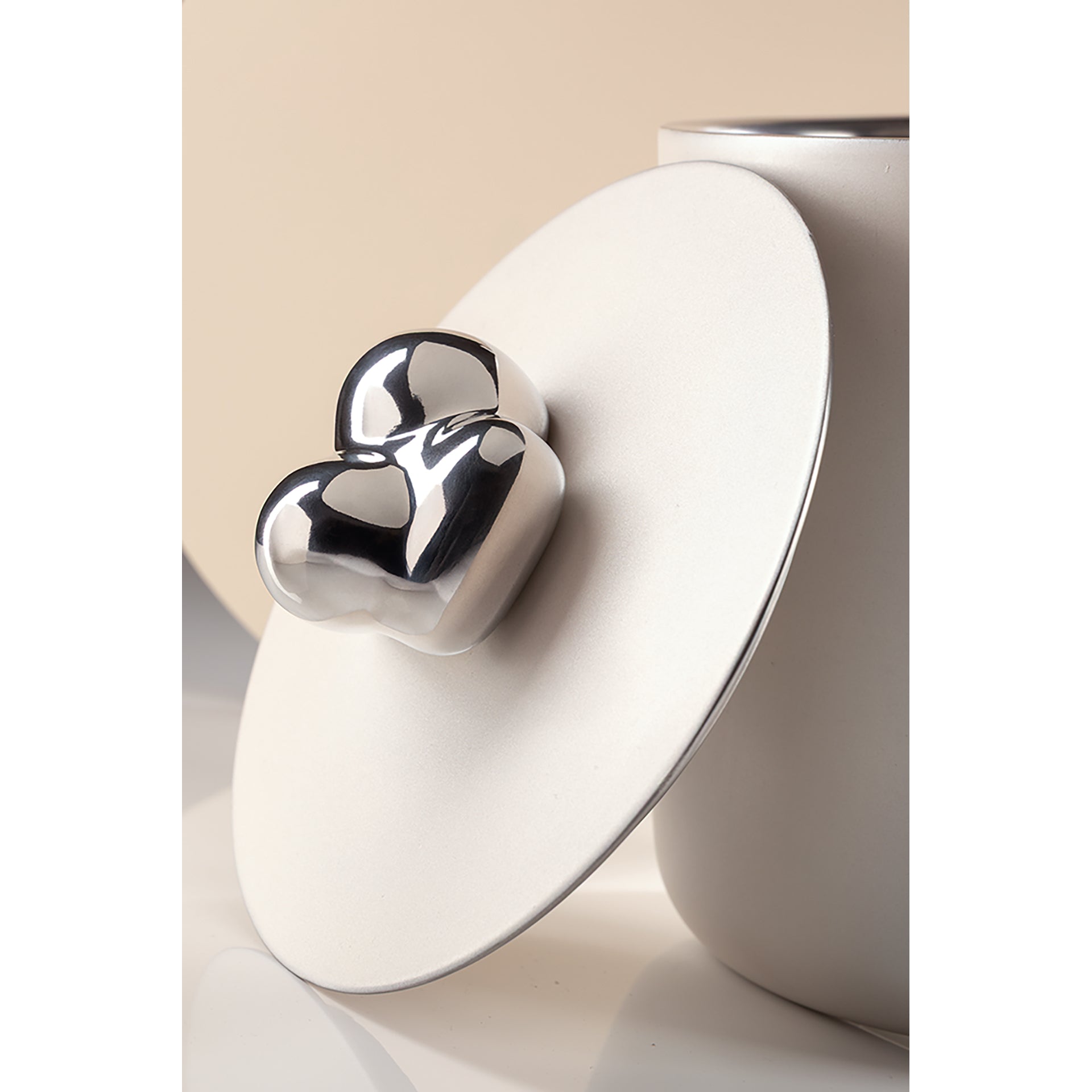 SPACE PEARL Eiswürfeleimer creme