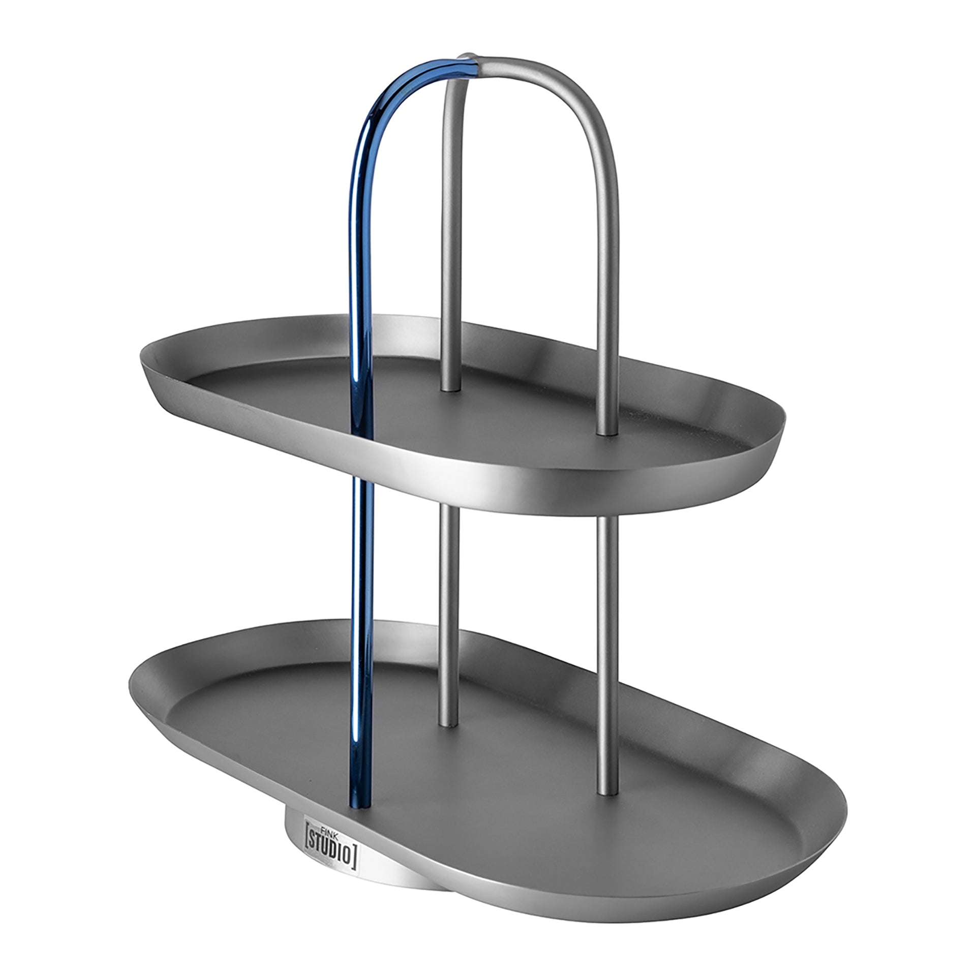 UPPER EAST 2er Etagere grau