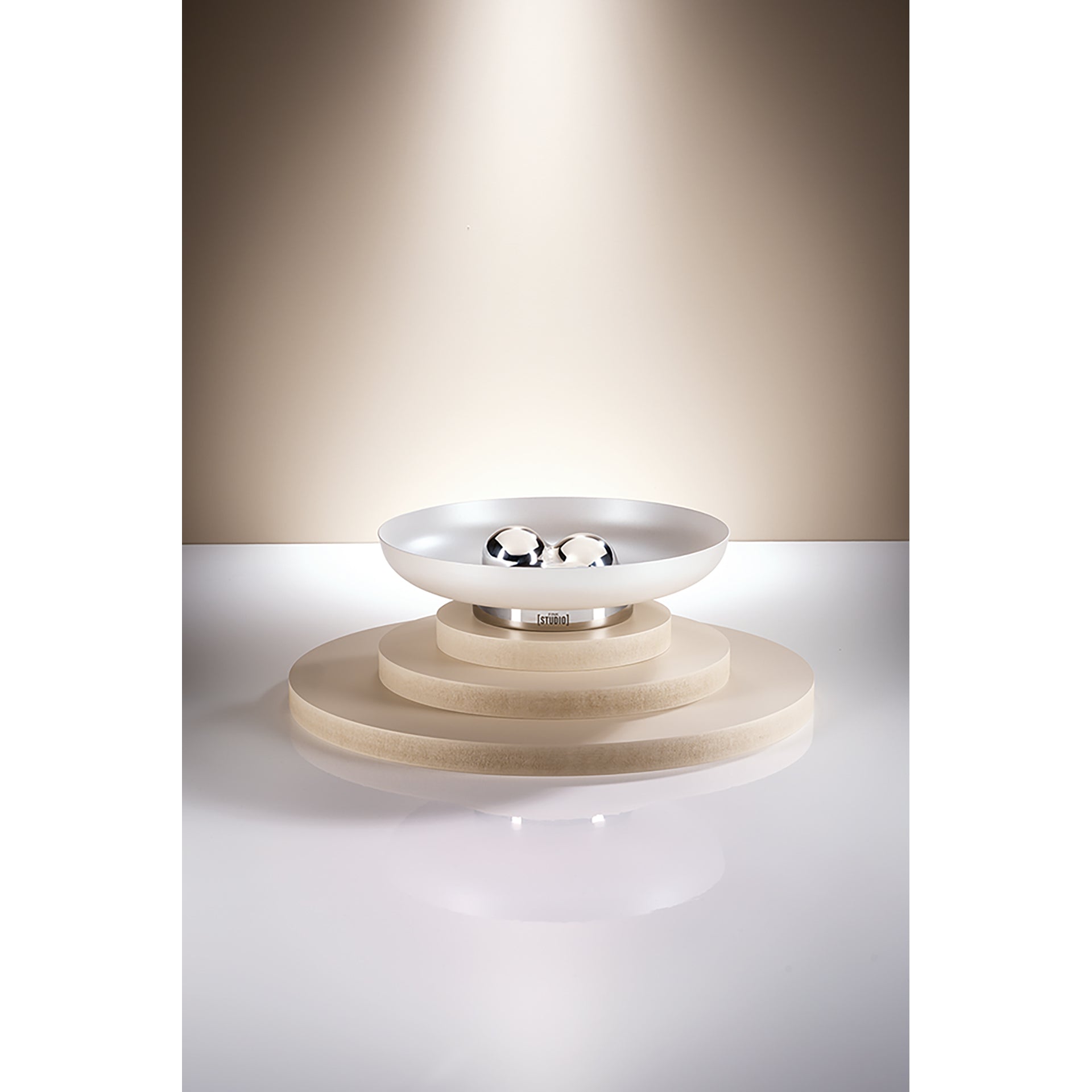 SPACE PEARL Schale creme