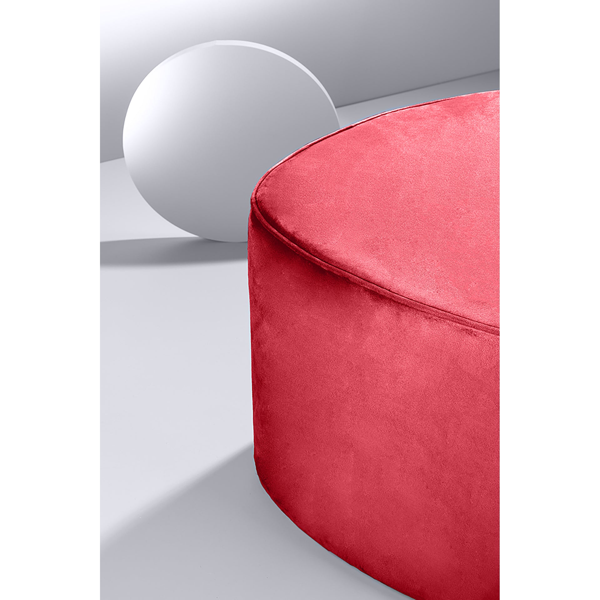 SIT DOWN Pouf rot