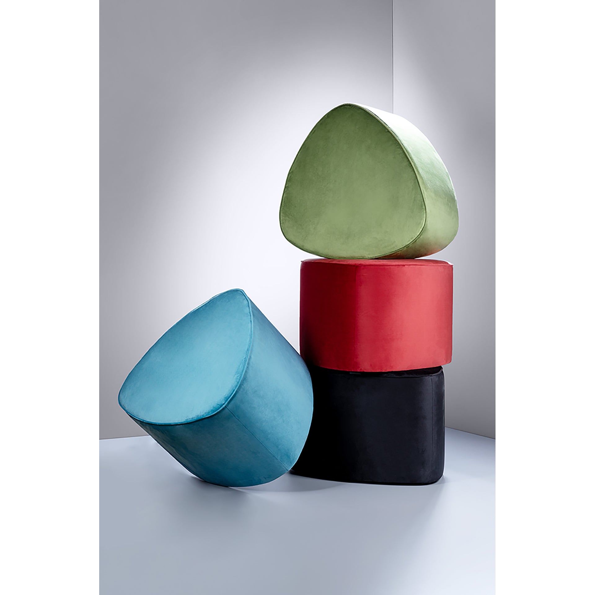 SIT DOWN Pouf schwarz