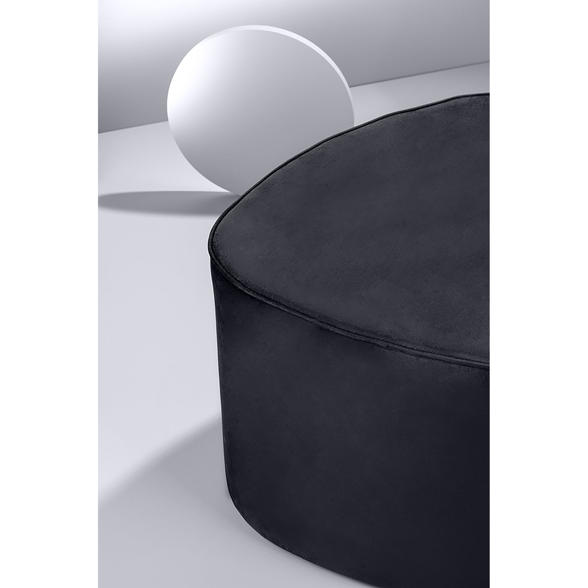 SIT DOWN Pouf schwarz