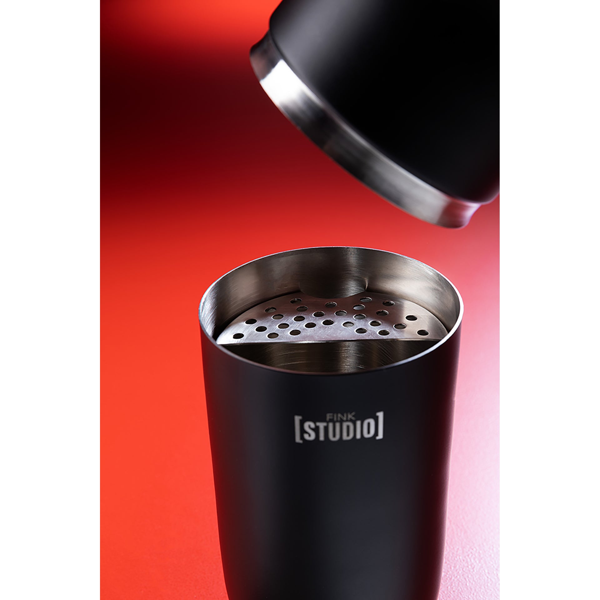 POP ART Cocktailshaker schwarz