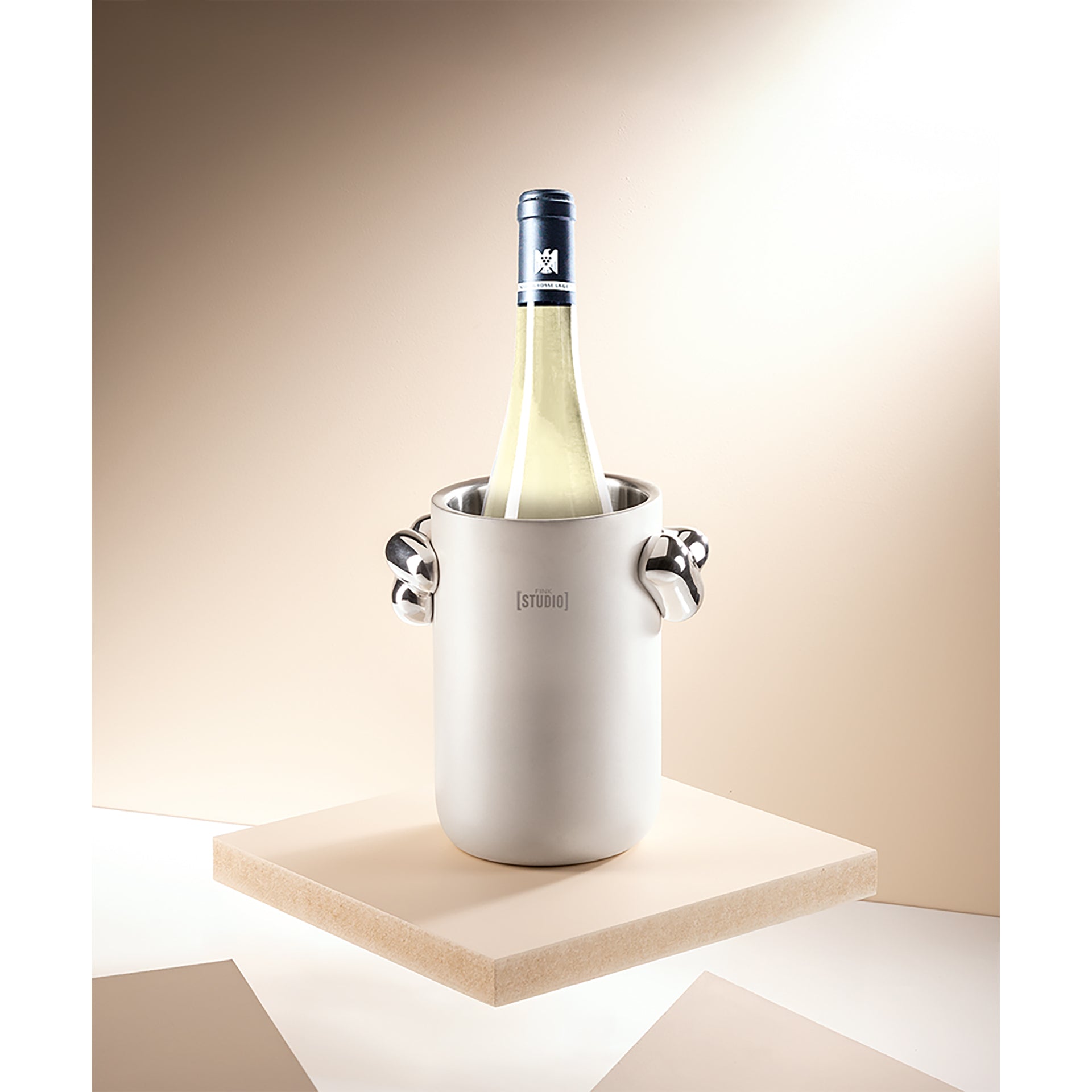 SPACE PEARL Weinkühler creme