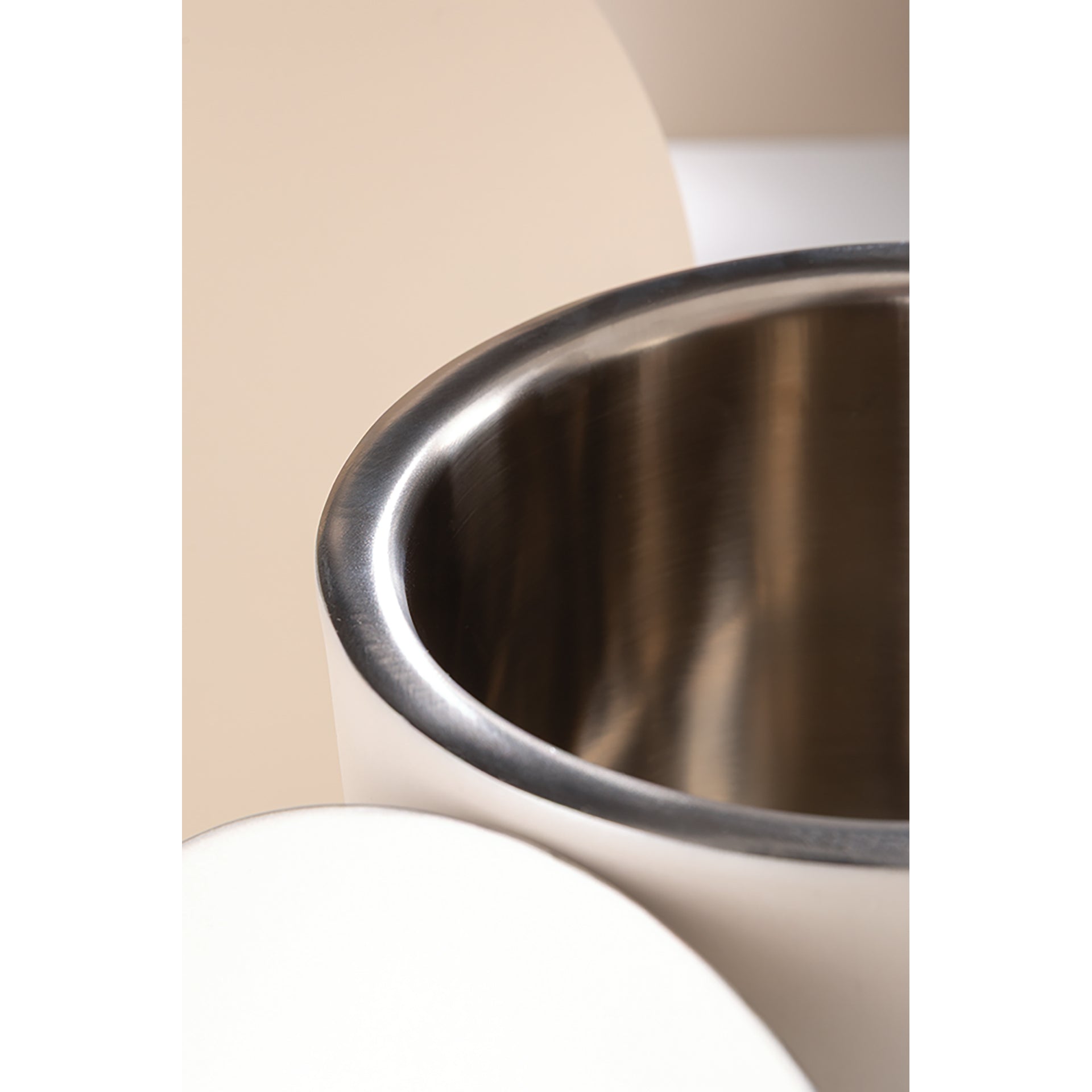 SPACE PEARL Eiswürfeleimer creme